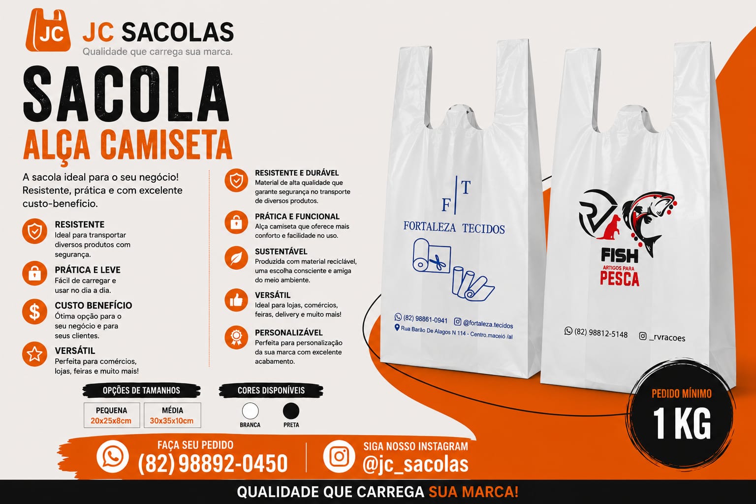 Anúncio JC Sacolas 3