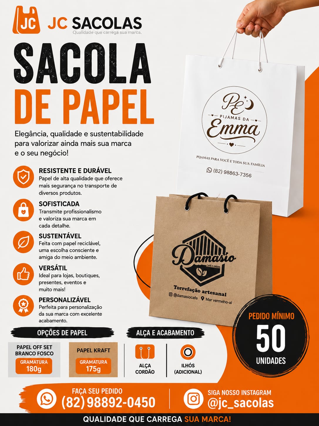 Anúncio JC Sacolas 4